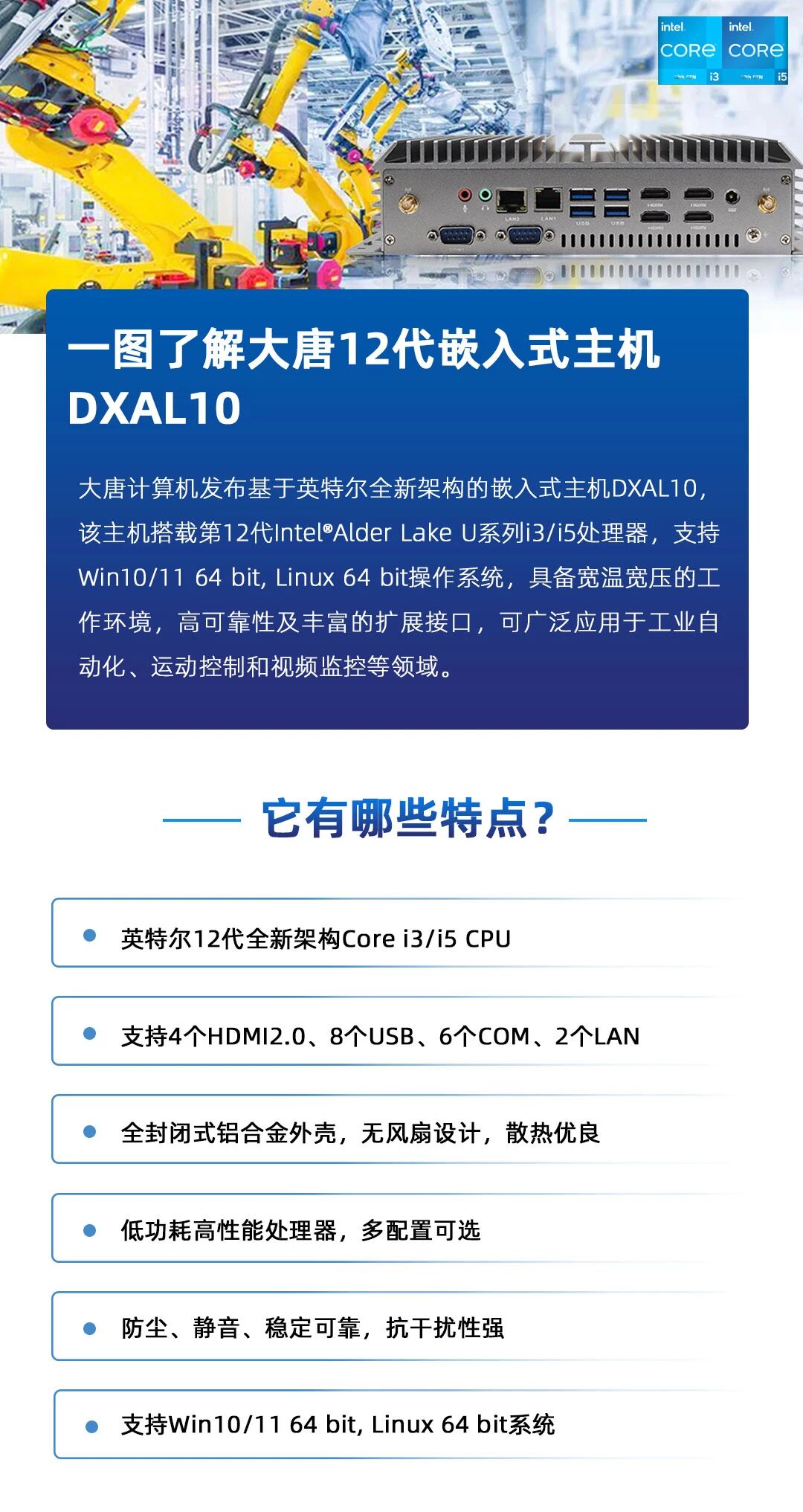 新品 | 开云足球体育第12代Alder Lake平台工控机，满足各应用需求